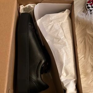 All black ugg sneakers